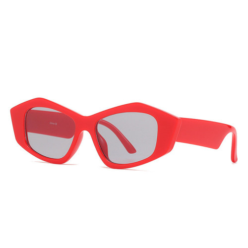 Fashion Irregular Rectangle Sunglasses Women Summer Outdoor Sun Glasses Men Black Eyewear UV400 Oculos De Sol