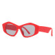 Fashion Irregular Rectangle Sunglasses Women Summer Outdoor Sun Glasses Men Black Eyewear UV400 Oculos De Sol