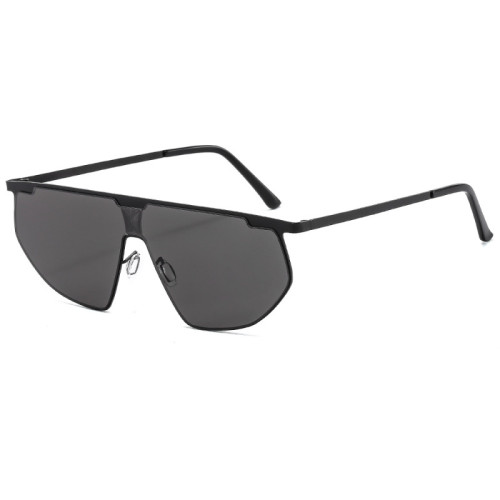 Fashion One Piece Sunglasses Women Summer Outdoor Sun Glasses Men Black Eyewear UV400 Oculos De Sol