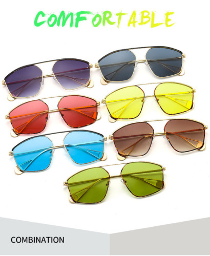 Fashion Pilot Aviation Sunglasses MenShades Retro Classic Silver Sun Glasses Female Male Luxury Brand Designer Lunette