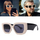 2023 Square Fashion Modern Women Square Style Vintage Sunglasses ins Cool Popular Brand Design Sun Glasses Oculos De Sol