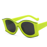 Small Frame fashion Sunglasses Women  UV400 Sun Shades Eyewear Vintage Cat Eye Sun Glasses Simple For Mountaineering Fishing