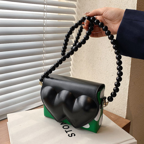 Women Purses And Handbags Fashion Diamond Love Heart Shape Shoulder Bag For Female Chain Crossbody Bags Ladies Wedding Clutches