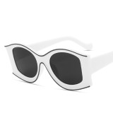 Small Frame fashion Sunglasses Women  UV400 Sun Shades Eyewear Vintage Cat Eye Sun Glasses Simple For Mountaineering Fishing