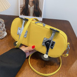 Small Bag Women's Bag 2022 New Fashion One Shoulder Diagonal Crossbody Bag Spice Girl Sports Personality Creative Skateboard Bag