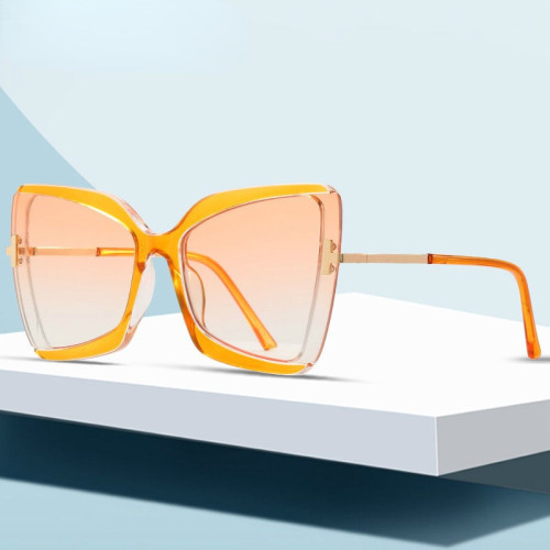 2023 Fashion Cat Eye Sunglasses Women Brand Design Vintage Female Glasses Retro Cateye Sun Glasses For Women Oculos De Sol UV400