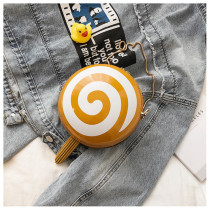 Cartoon Small Bag Female 2020 Style Creativity Lollipop Shape Shoulder Bag Girls Funny Chain Messenger Small Round Bag