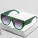 2022 New Style Sunglasses Women Trendy Polygonal Irregular Big Frame Sunglasses Men Ins Fashion Sunglasses