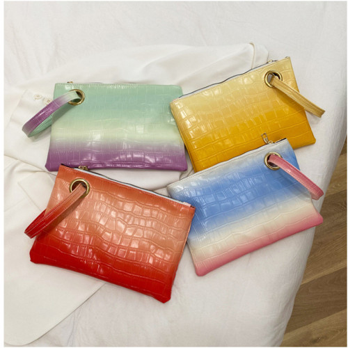 Fashion Coloful Day Clutch Bags Women Brand PU Leather Shoulder Bag Small Envelope Crossbody Bags Vintage Ladies Messenger Bags