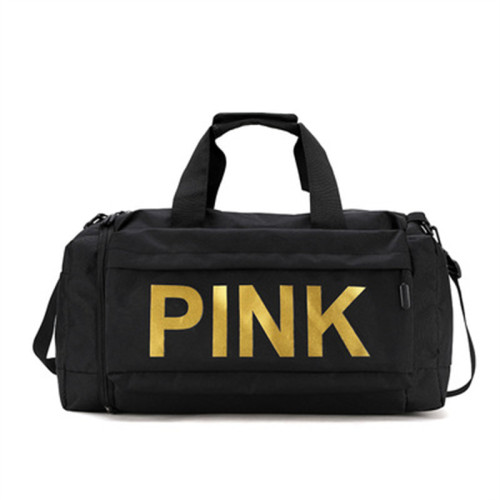 Travel bag PINK  Fitness Training Backpack Dry Wet Separation Shoes Bags high capacity Sports Women's bag