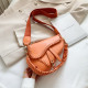 Fashion Texture Messenger Bag Net Red Lady's Versatile Saddle Bag Luxury Handbag Shoulder Bags Luxury Women Brand Handbags Woman