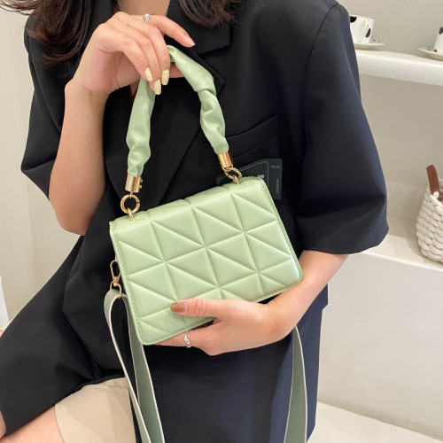 Fashion Handbag Women Crossbody Bags Thread Designer Shoulder Handbags PU Leather Messenger Pocket Femael Top-Handle Bag