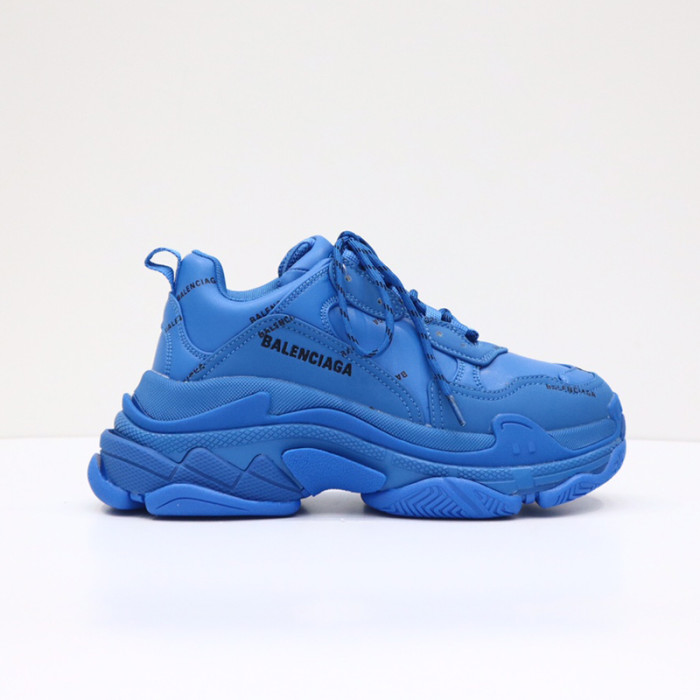 Balenciaga Mens Shoes Breathable Design Sneakers Luxury Brand Triple S Sneaker