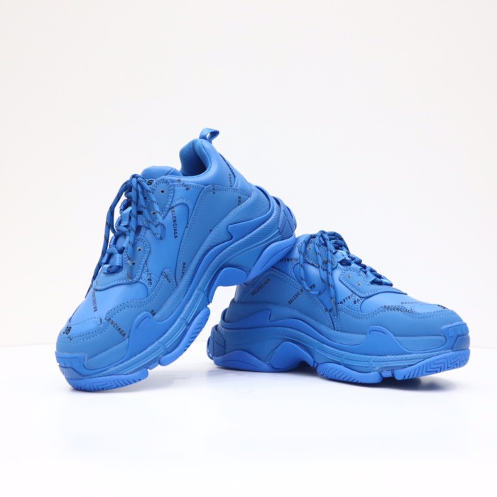 Balenciaga Mens Shoes Breathable Design Sneakers Luxury Brand Triple S Sneaker