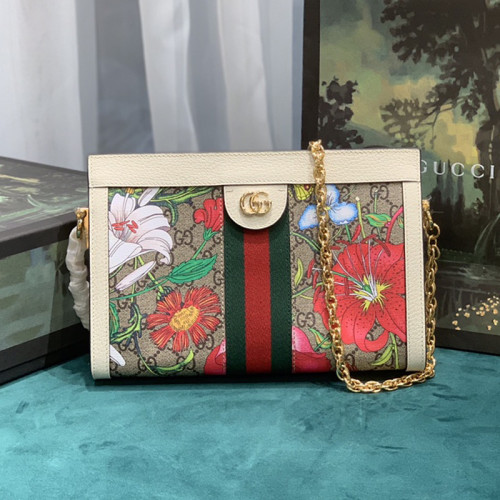 Gucci Womens Bags Handbags Luxury Brand Ophidia GG small shoulder bag with Original Box 503877 K05NG 8745