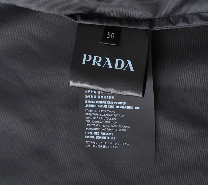 Prada Design Fashion Mens Jackets Thin Design Luxury Brand
