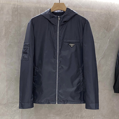Prada Design Fashion Mens Jackets Thin Design Luxury Brand