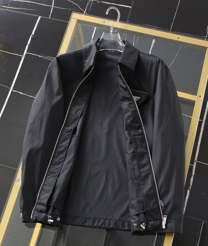 Prada Design Fashion Mens Jackets Thin Design Luxury Brand