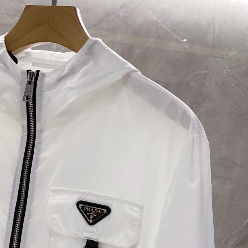 Prada Design Fashion Mens Jackets Thin Design Luxury Brand