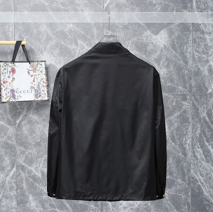 Prada Design Fashion Mens Jackets Thin Design Luxury Brand