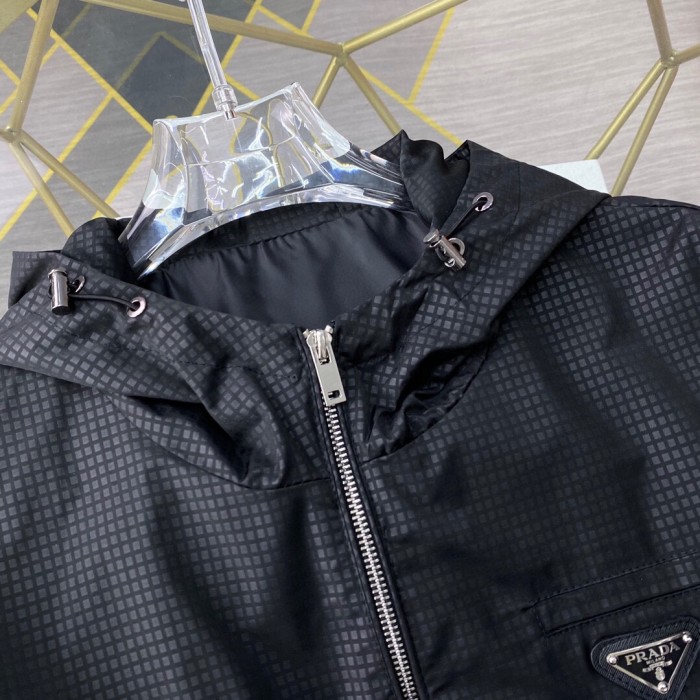 Prada Design Fashion Mens Jackets Thin Design Luxury Brand