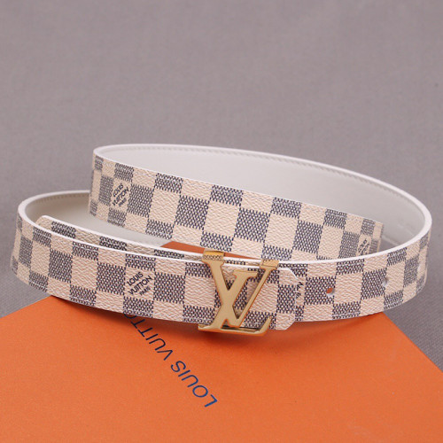 Louis Vuitton Mens Belt Luxury Brand Men Belts Luxury Brand with Original Box LV INITIALES 40MM REVERSIBLE BELT