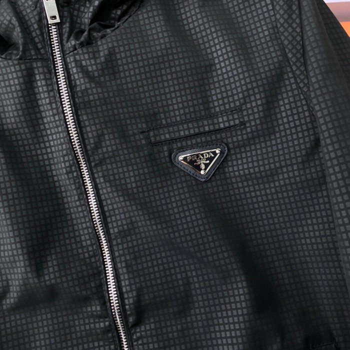Prada Design Fashion Mens Jackets Thin Design Luxury Brand