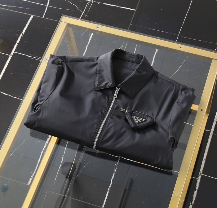 Prada Design Fashion Mens Jackets Thin Design Luxury Brand
