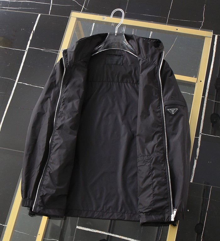 Prada Design Fashion Mens Jackets Thin Design Luxury Brand