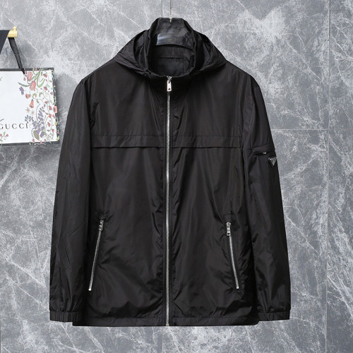 Prada Design Fashion Mens Jackets Thin Design Luxury Brand