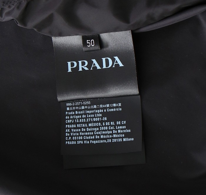Prada Design Fashion Mens Jackets Thin Design Luxury Brand