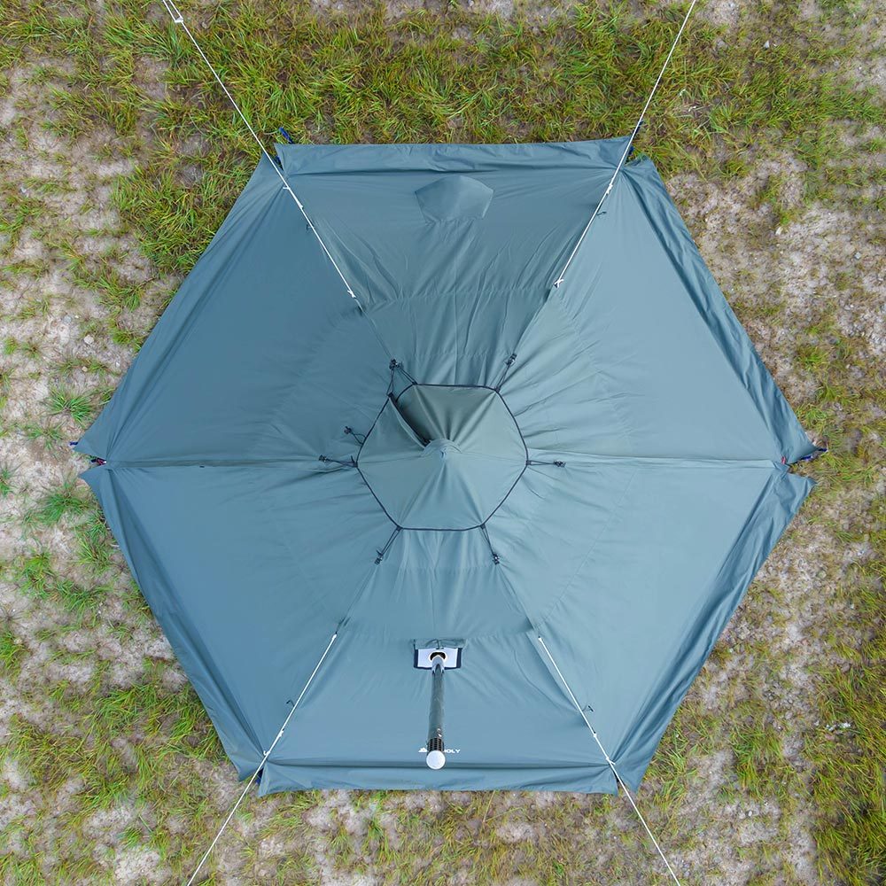 YARN Plus Canvas Hot Tent with Wood Stove Jack 24 Person