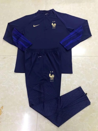 France 2022 Tracksuit - Dark Blue