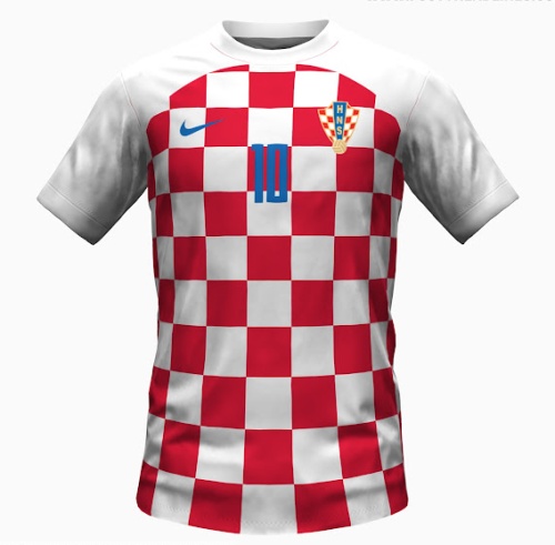 Croatia 2022 Home Soccer Jersey