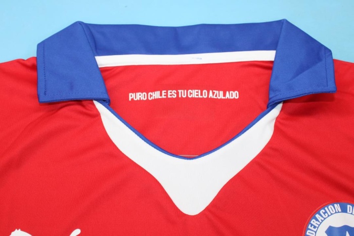 Chile 2014 Home Soccer Jersey