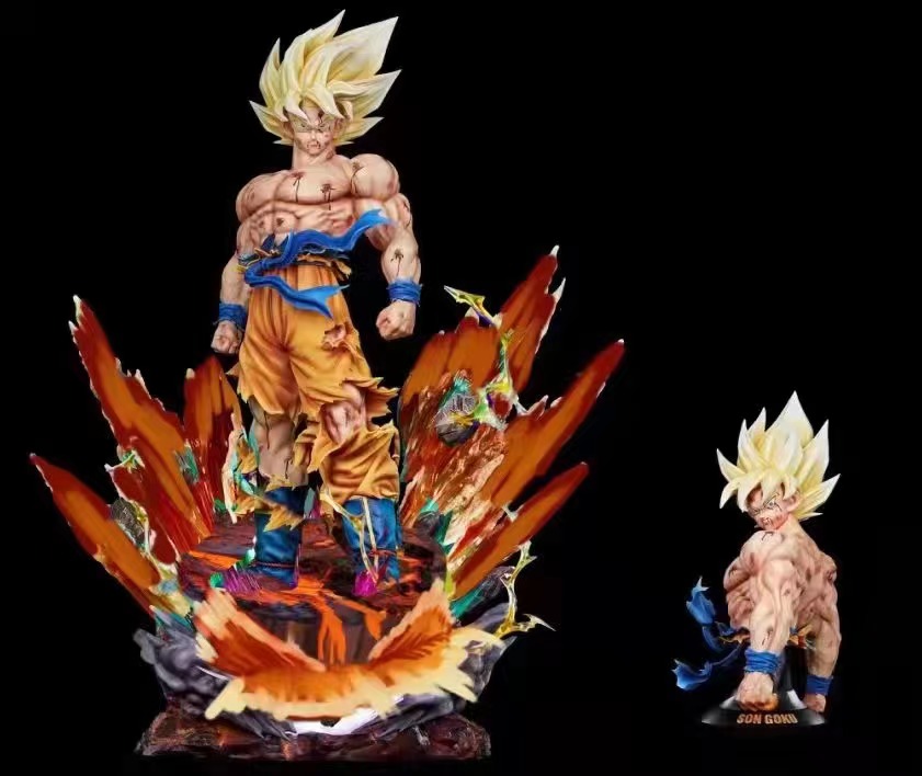 dbz resin statues