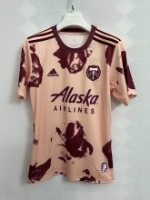 2022 Portland Timbers Away Pink Heritage Rose Fans Jersey