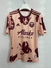 2022 Portland Timbers Away Pink Heritage Rose Fans Jersey