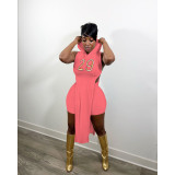 Fashion Woman Sexy Tank Top Shorts Two Piece Set J1002839