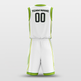 vine - sublimated basketball jersey set BK091
