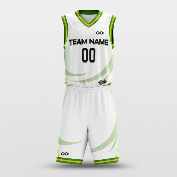 vine - sublimated basketball jersey set BK091