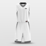 pixel - sublimated basketball jersey set BK108