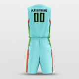 Sea Salt - Customized Sublimated Basketball Set BK118