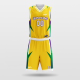 armor- sublimated basketball jersey set BK001