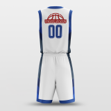 tower- sublimated basketball jersey set BK088