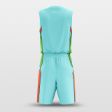 Sea Salt - Customized Sublimated Basketball Set BK118
