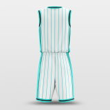 CLASSIC14 - sublimated basketball jersey set BK096