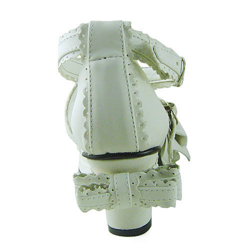 Double Straps Bows Lolita Shoes