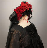 Black Bird Cage~ Gothic Halloween Lolita OP For Children -Limited Quanitity Pre-order Closed