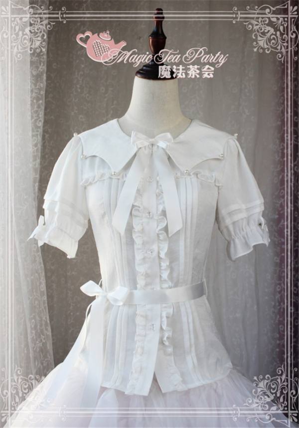 Starry Sky~ Lolita Short Sleeves Blouse -OUT